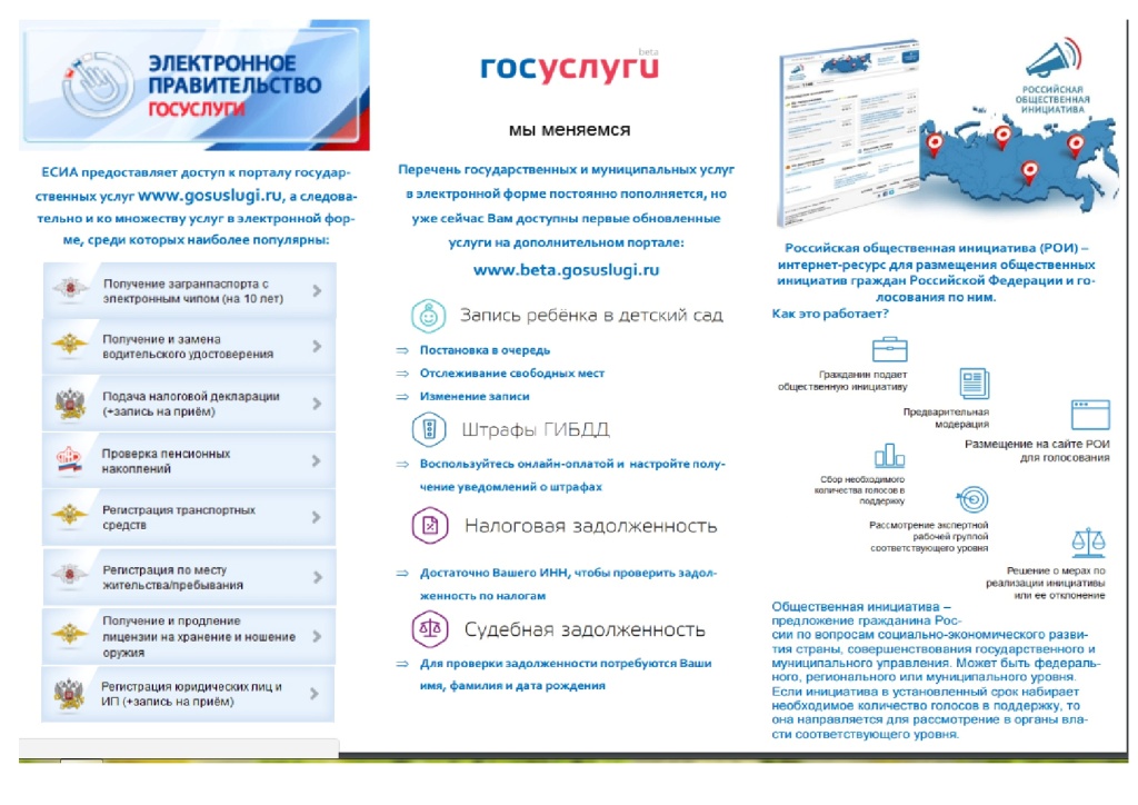 Карта россии госуслуги