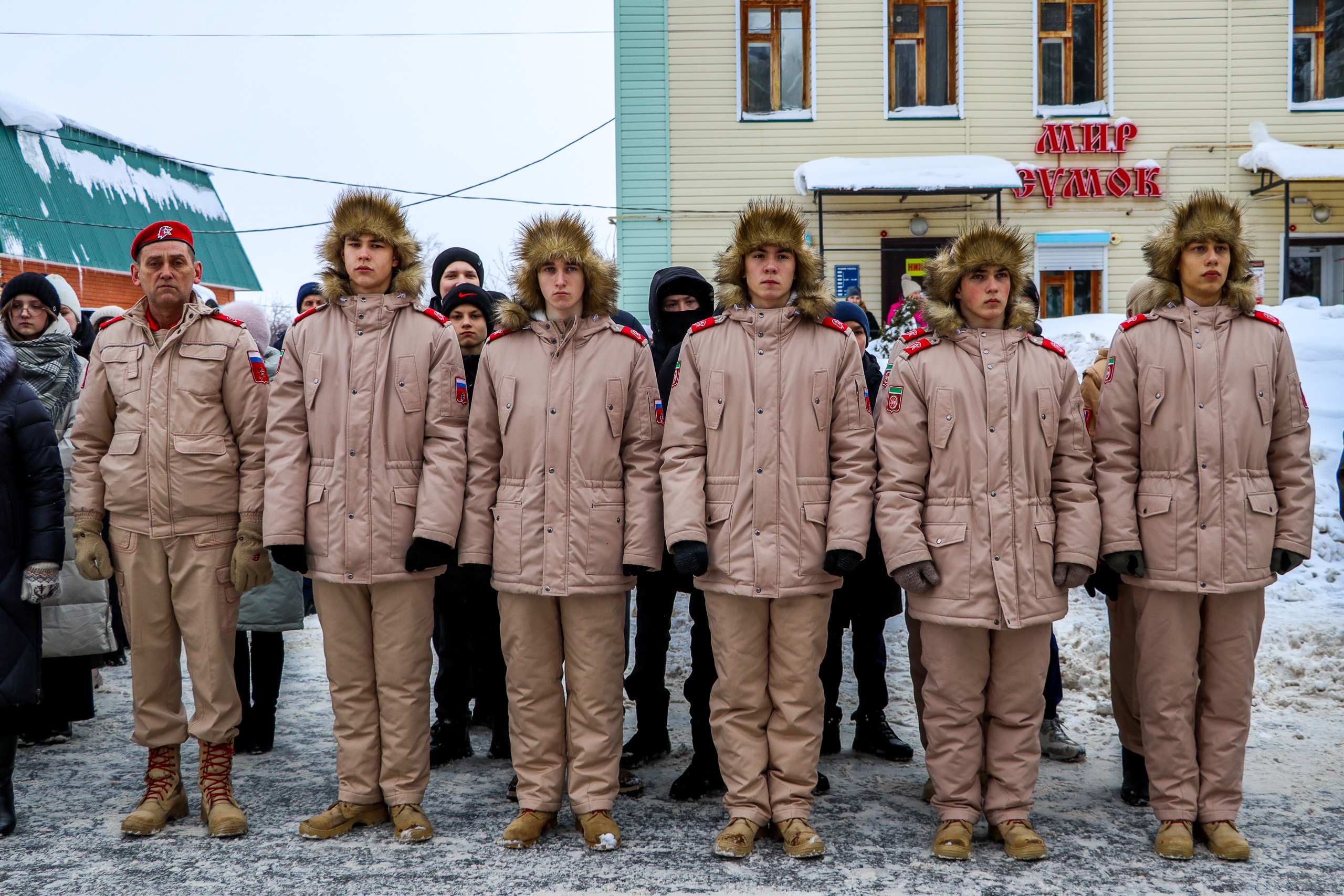 Торжественный митинг «Нам подвиг Сталинграда не забыть» | 02.02.2024 |  Тетюши - БезФормата