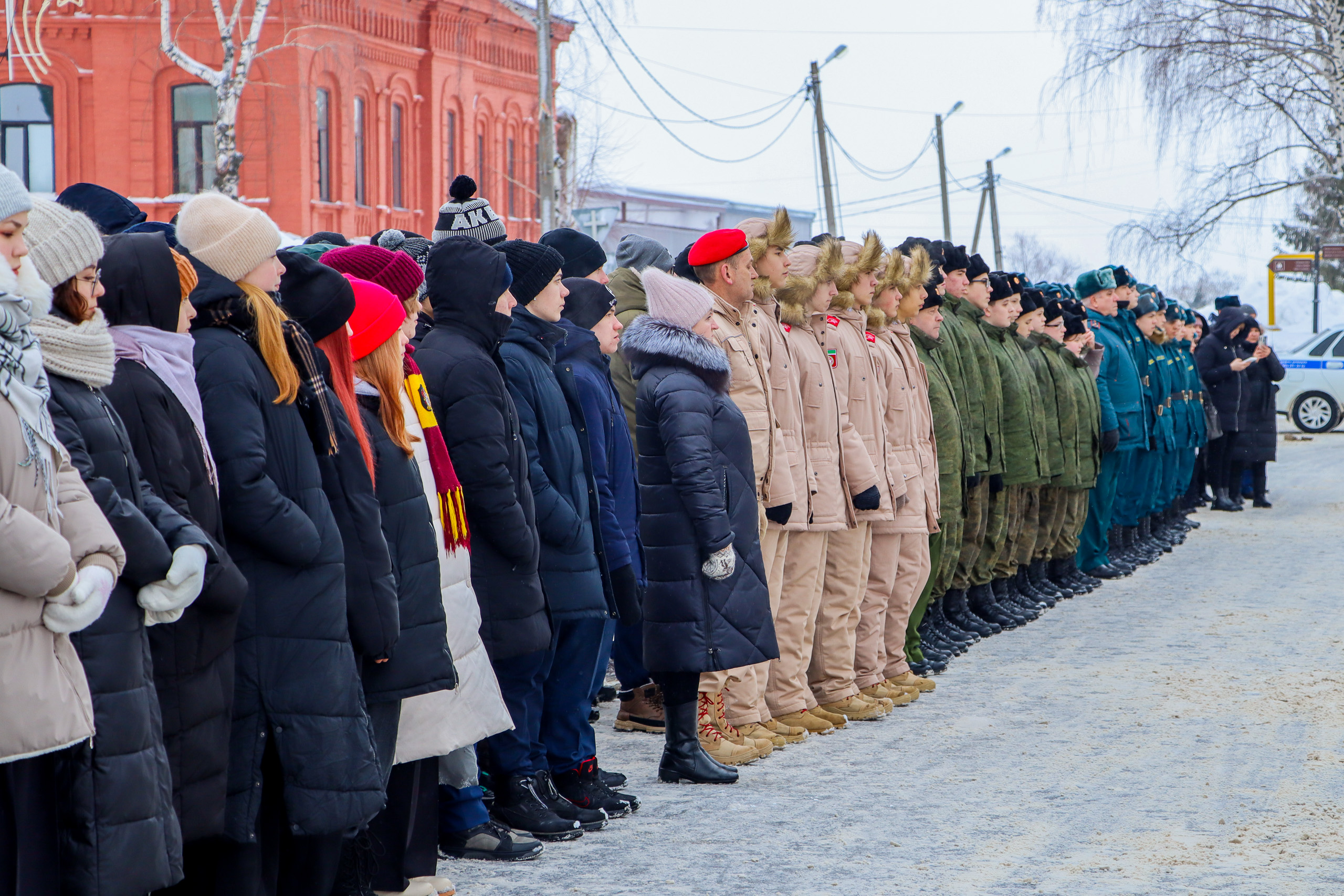 Торжественный митинг «Нам подвиг Сталинграда не забыть» | 02.02.2024 |  Тетюши - БезФормата